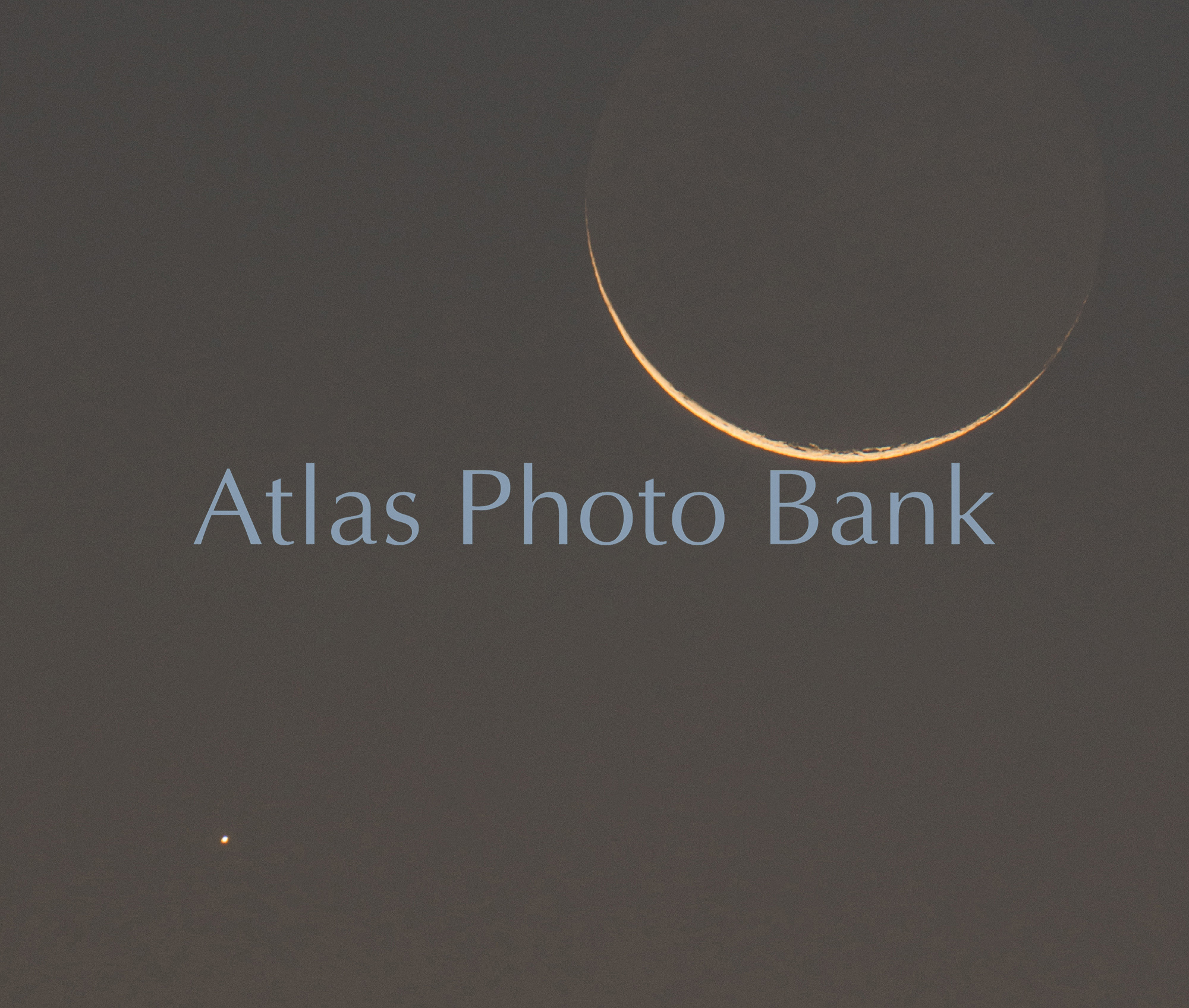 AAP-030-細い月と水星の接近