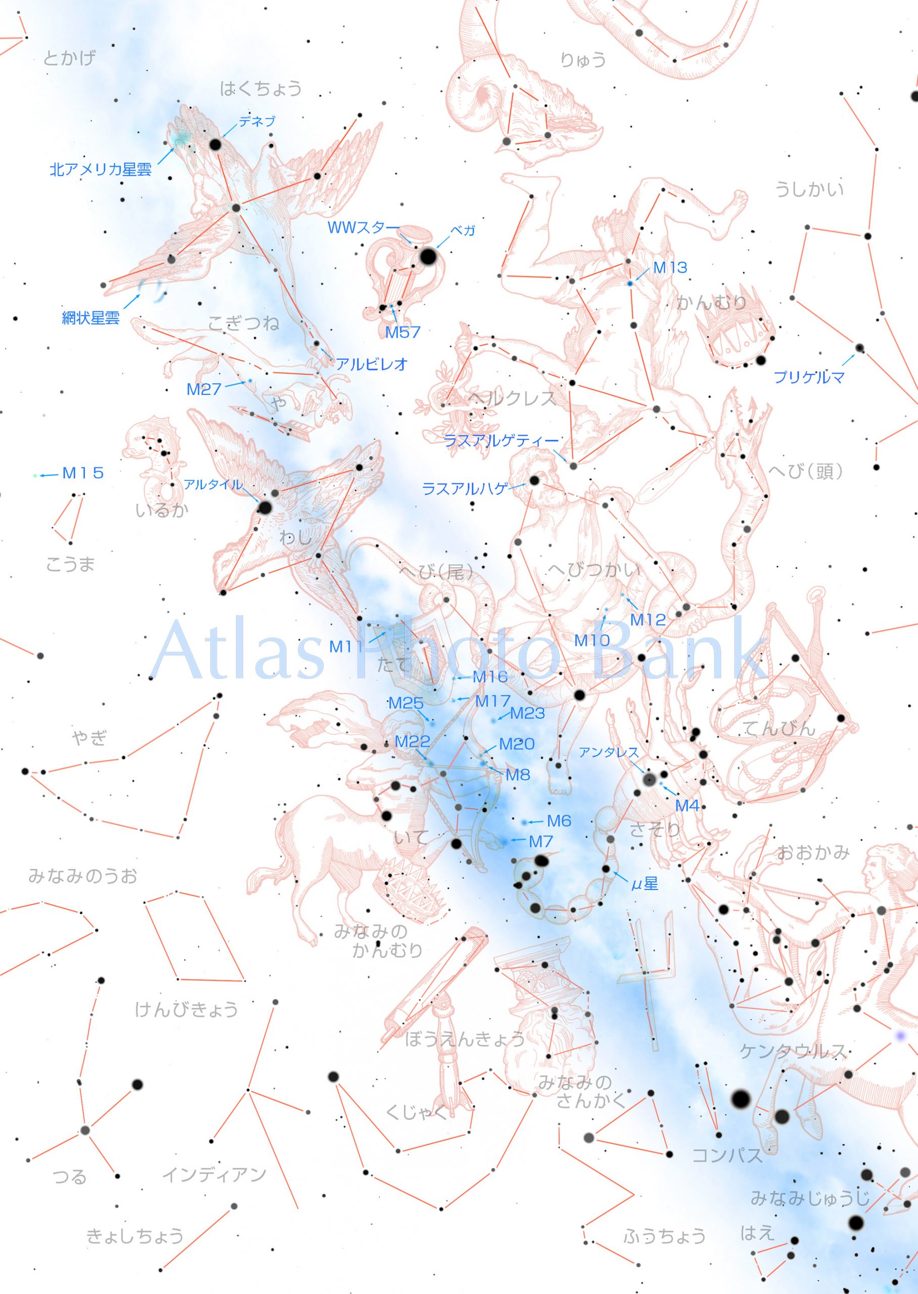 CR-4SF-026-夏の星座-白図