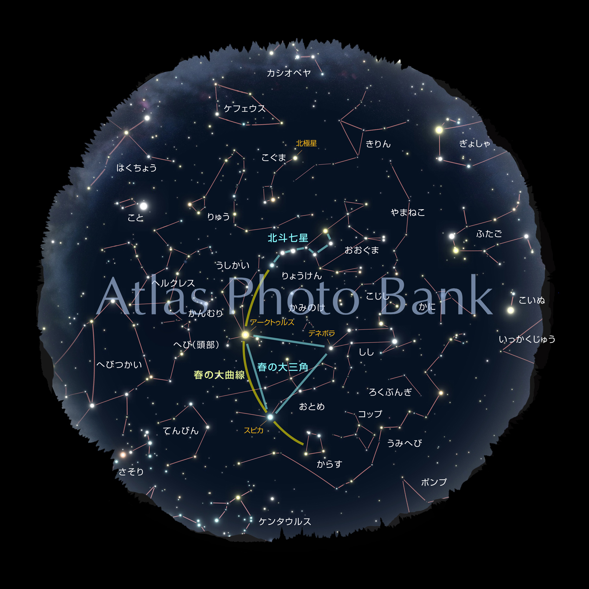 CR-ALLF-010-5月15日午後9時の星座全天