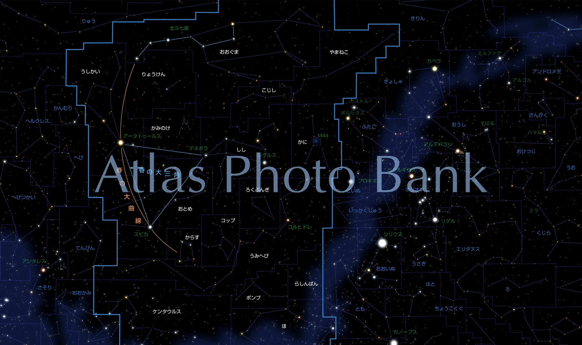 CR-ALLF-020-春の星座全天-展開図