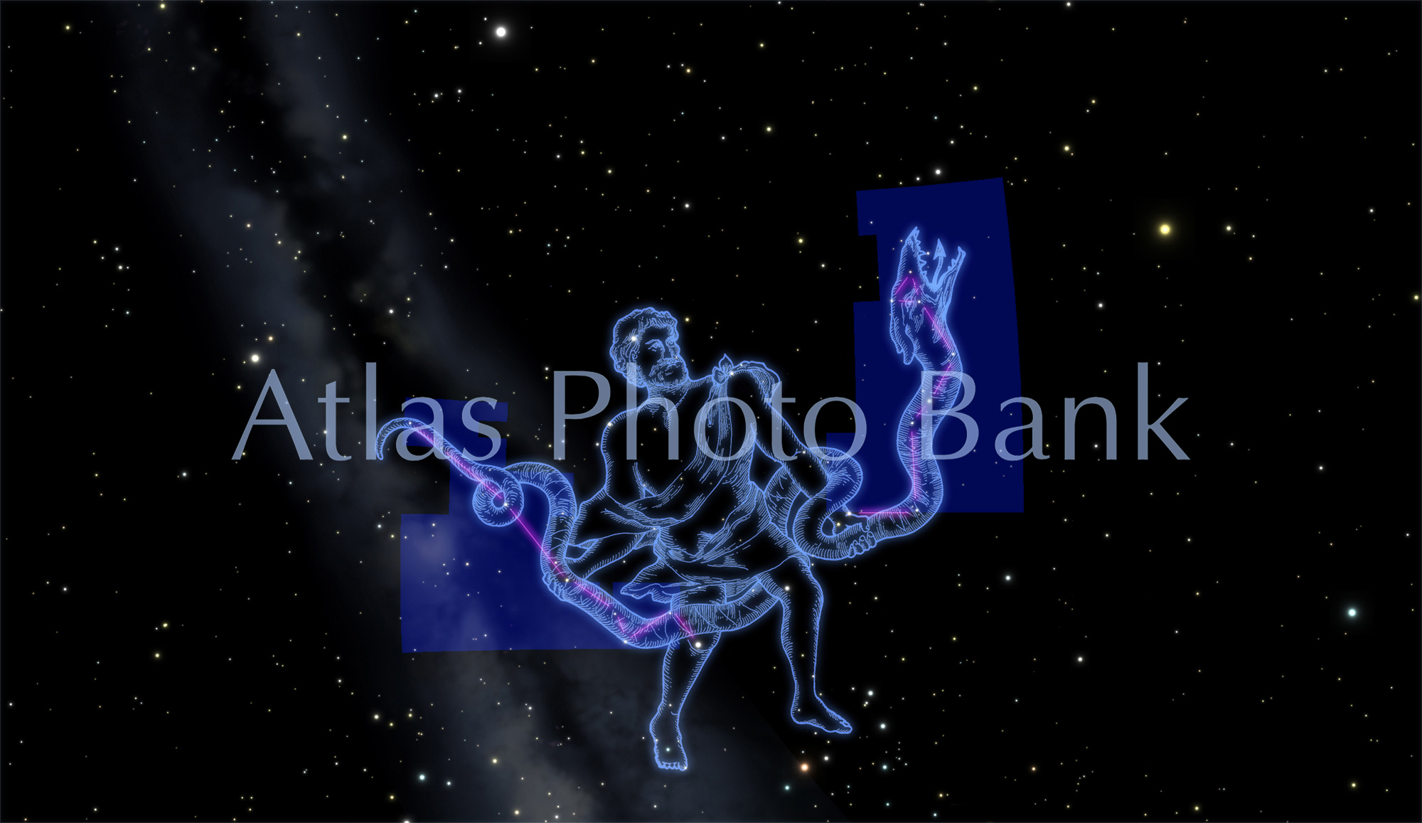 CR-SM2-009-へび座-星座絵星座線のみ