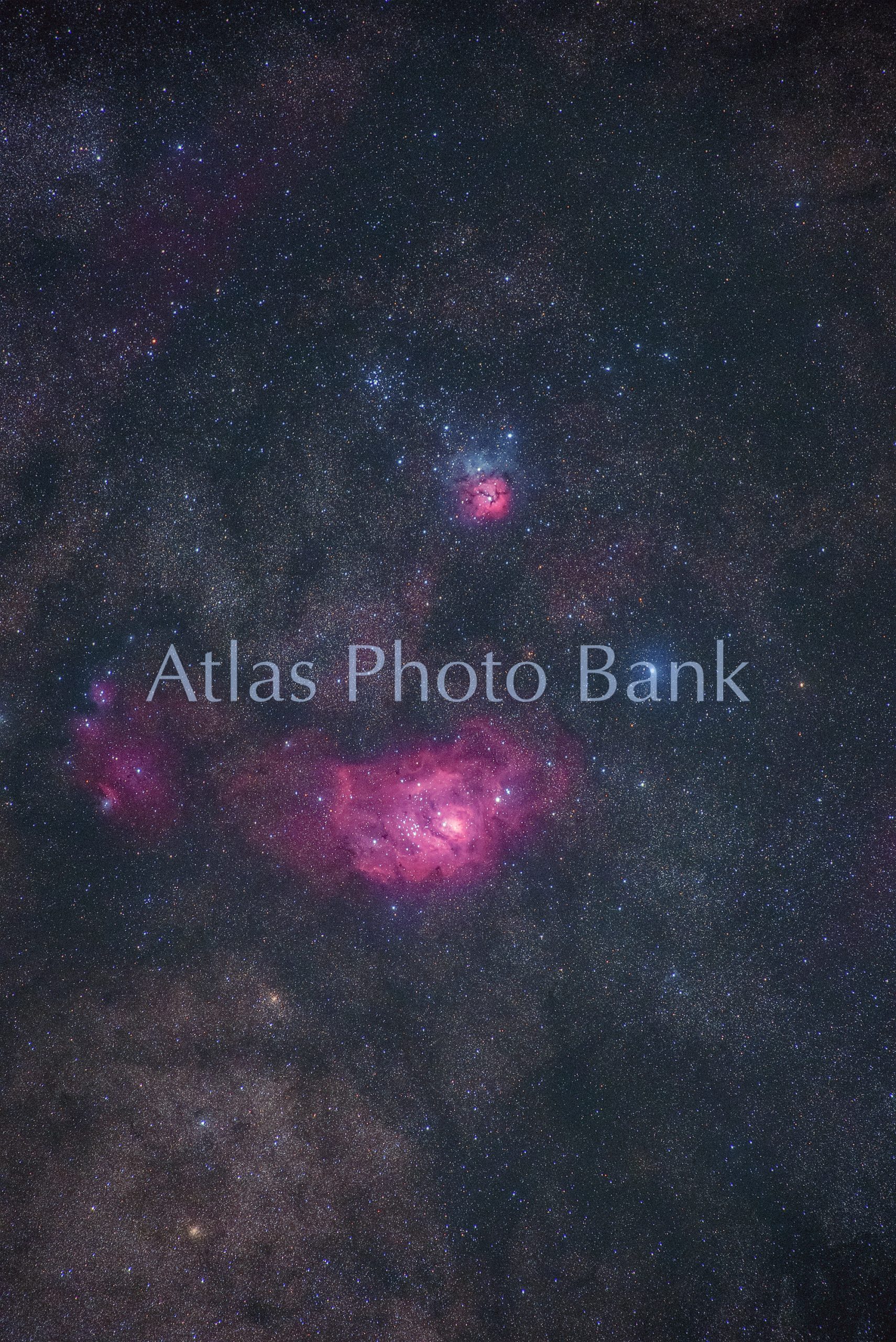 DSP-031-M8干潟星雲とM20三裂星雲