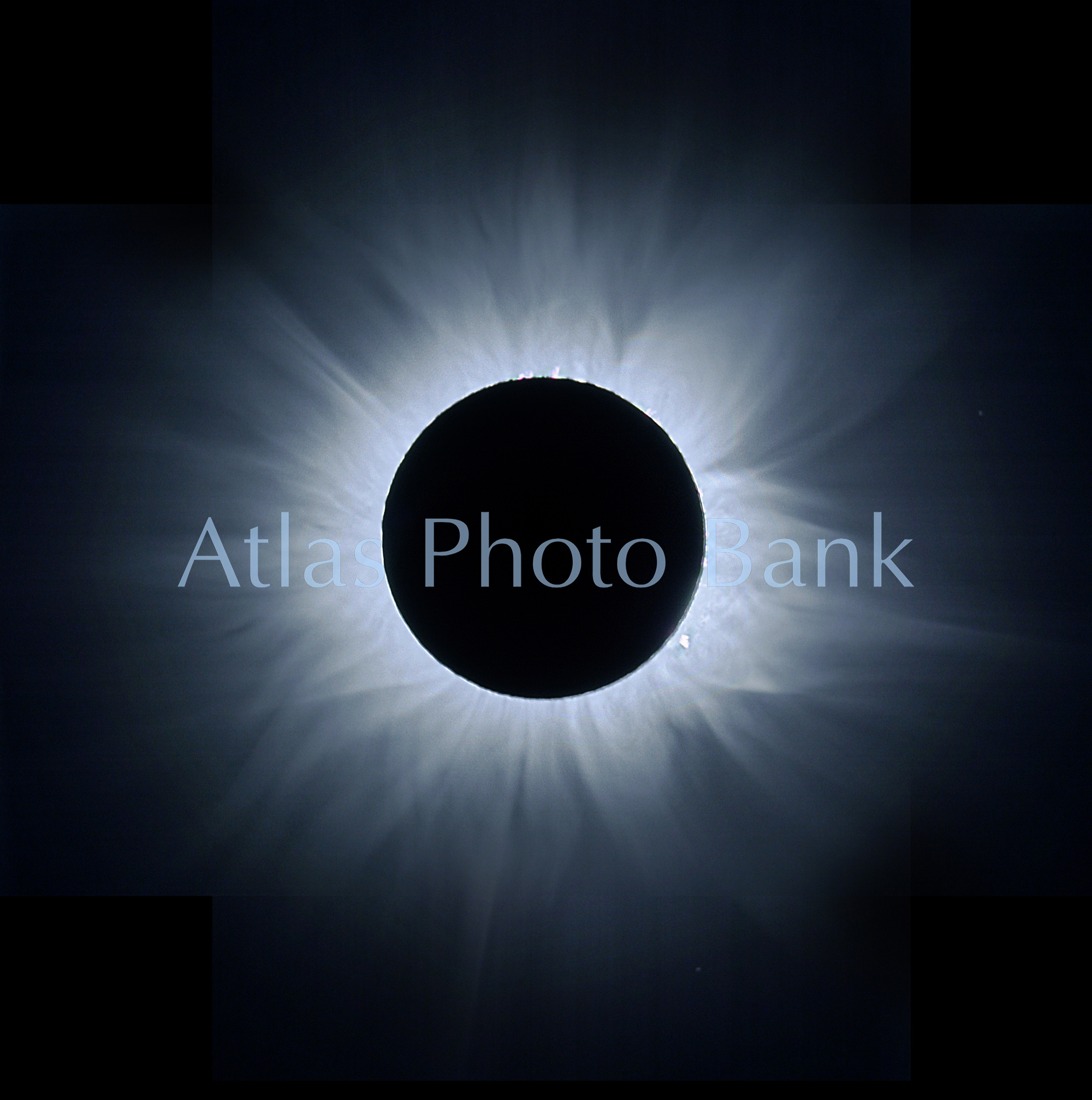 EEP-031-2001年ザンビア日食-コロナ合成画像