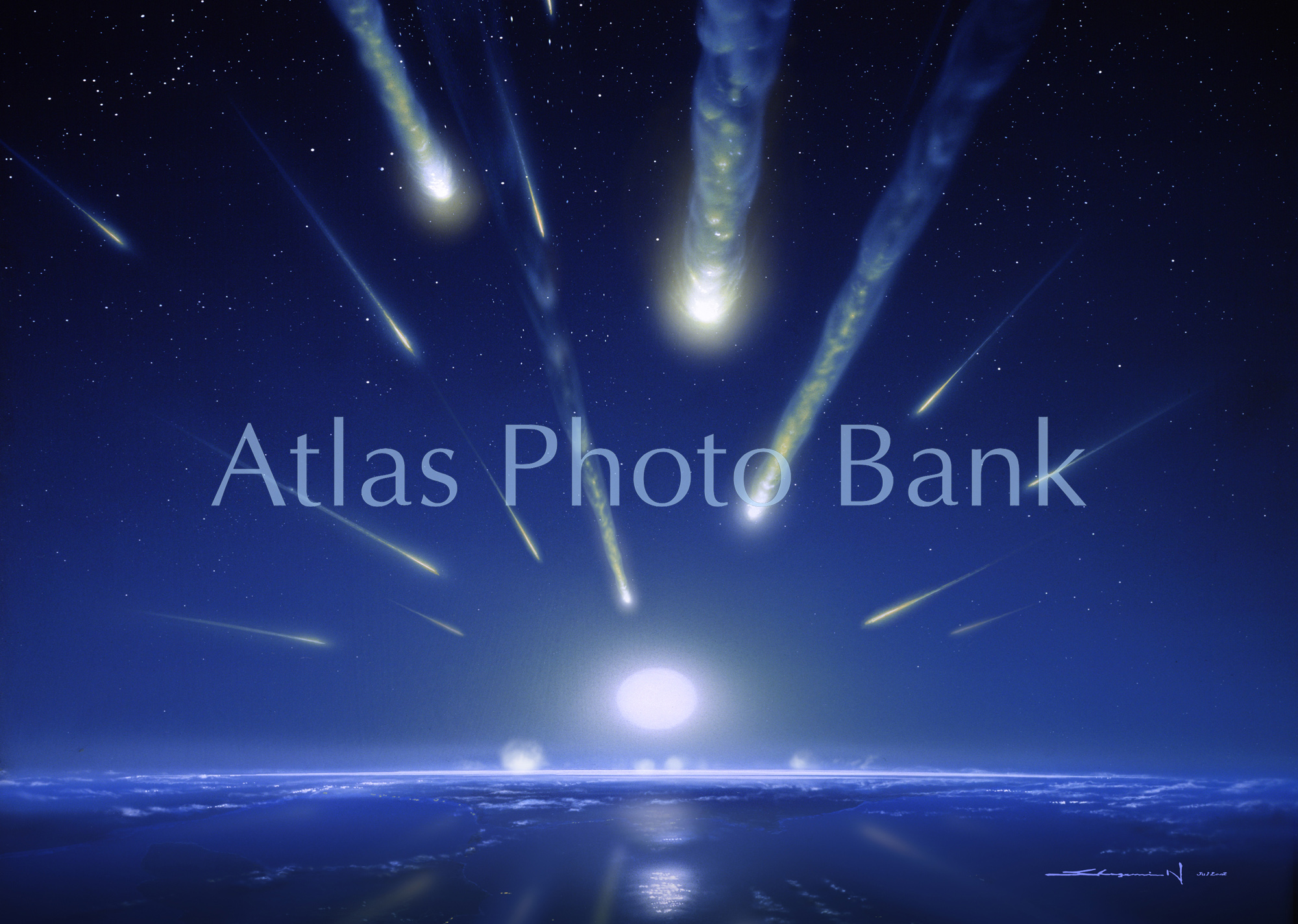 GI-029-2-隕石群の襲来