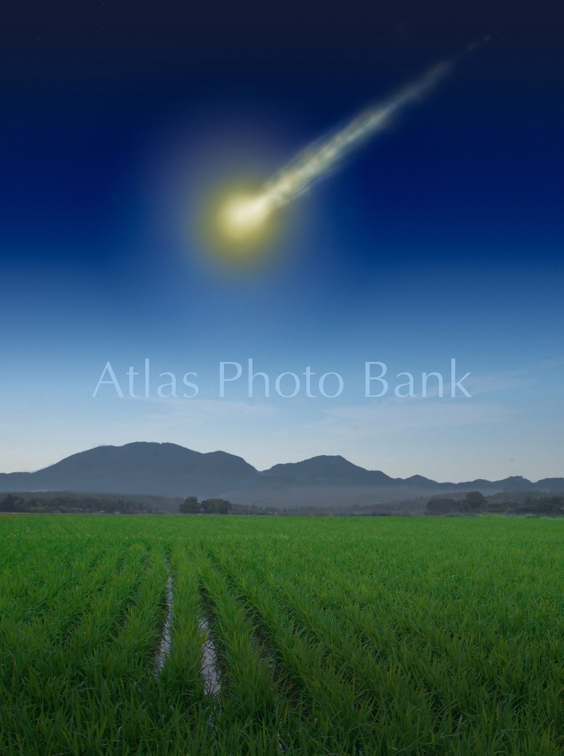 GI-030-1-落下する隕石