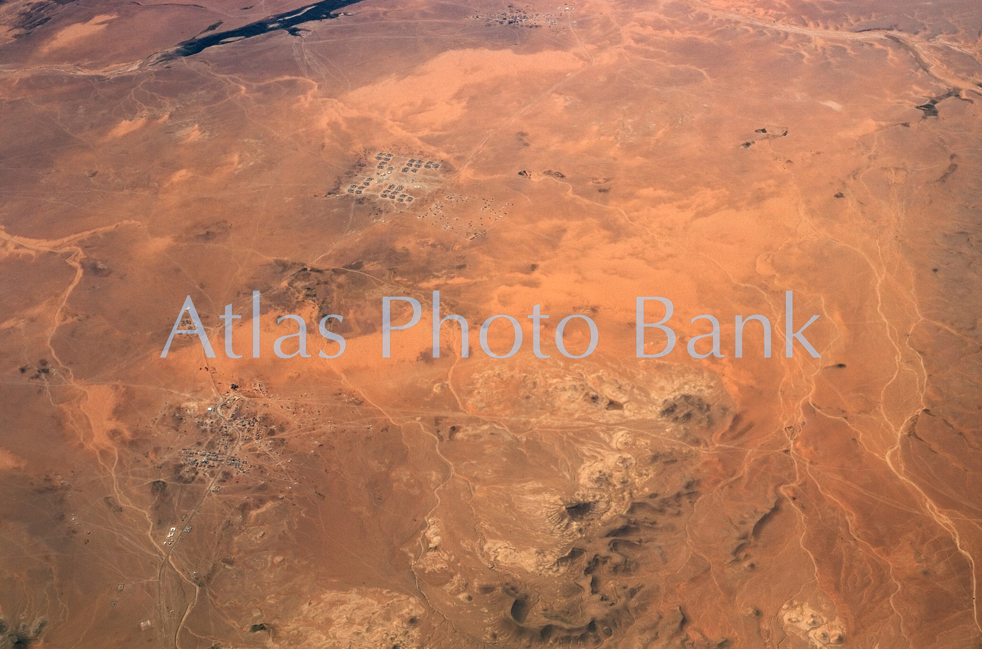 LSP-086-空から観たサハラ砂漠の景観