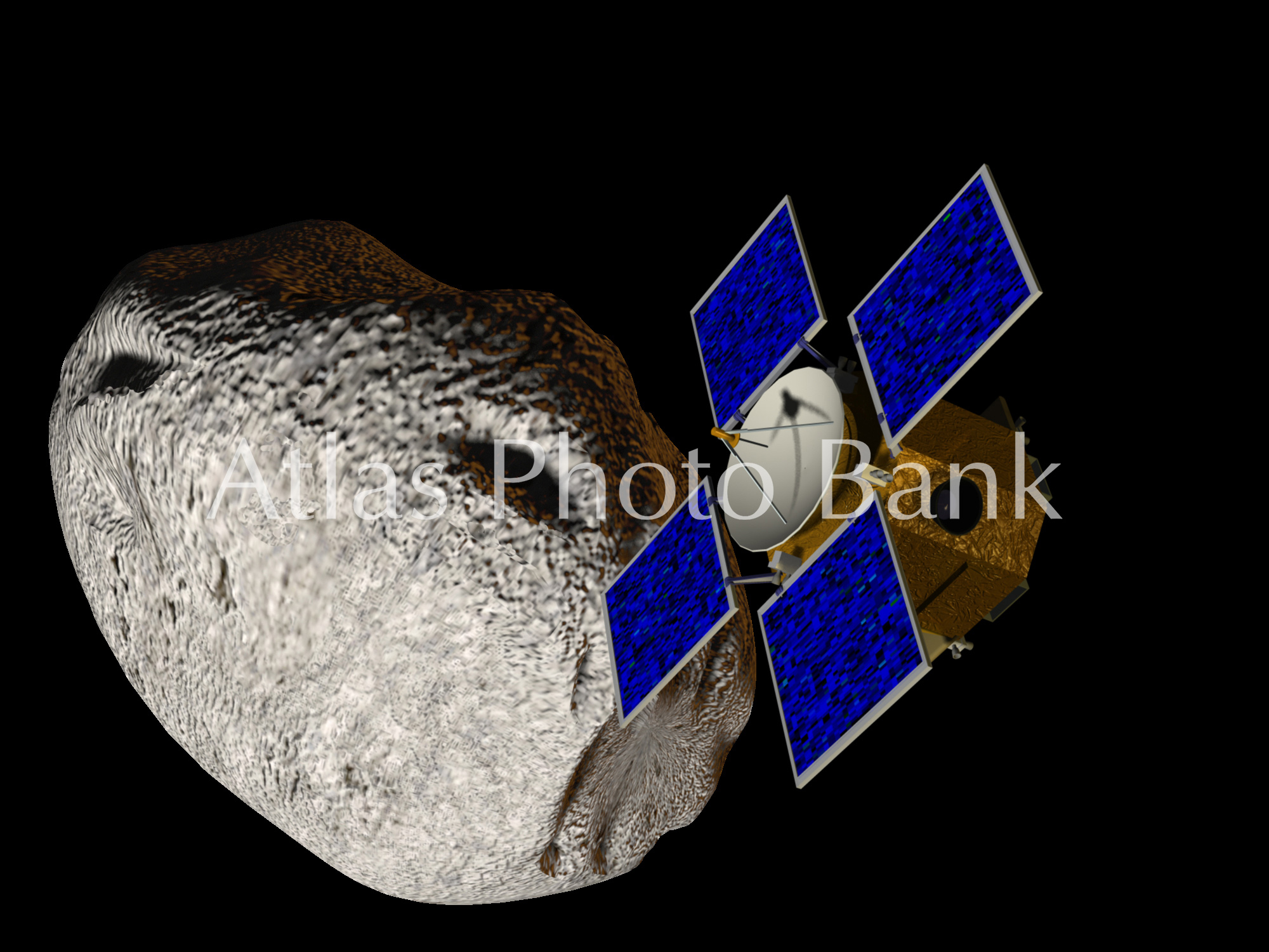 MP-021-小惑星と探査機ニア･シューメーカー