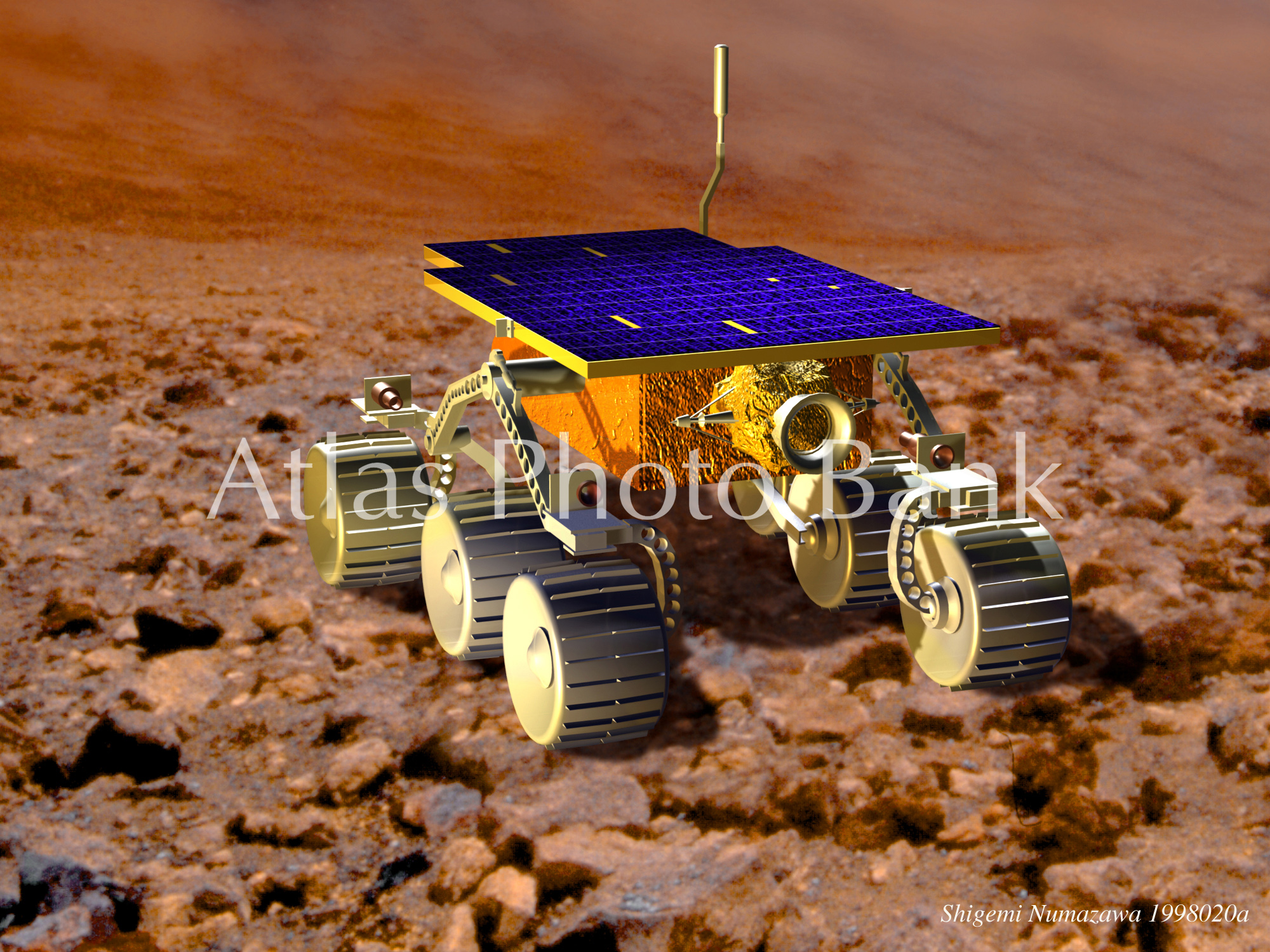 MP-035-火星表面を探査するローバー･ソジャーナ