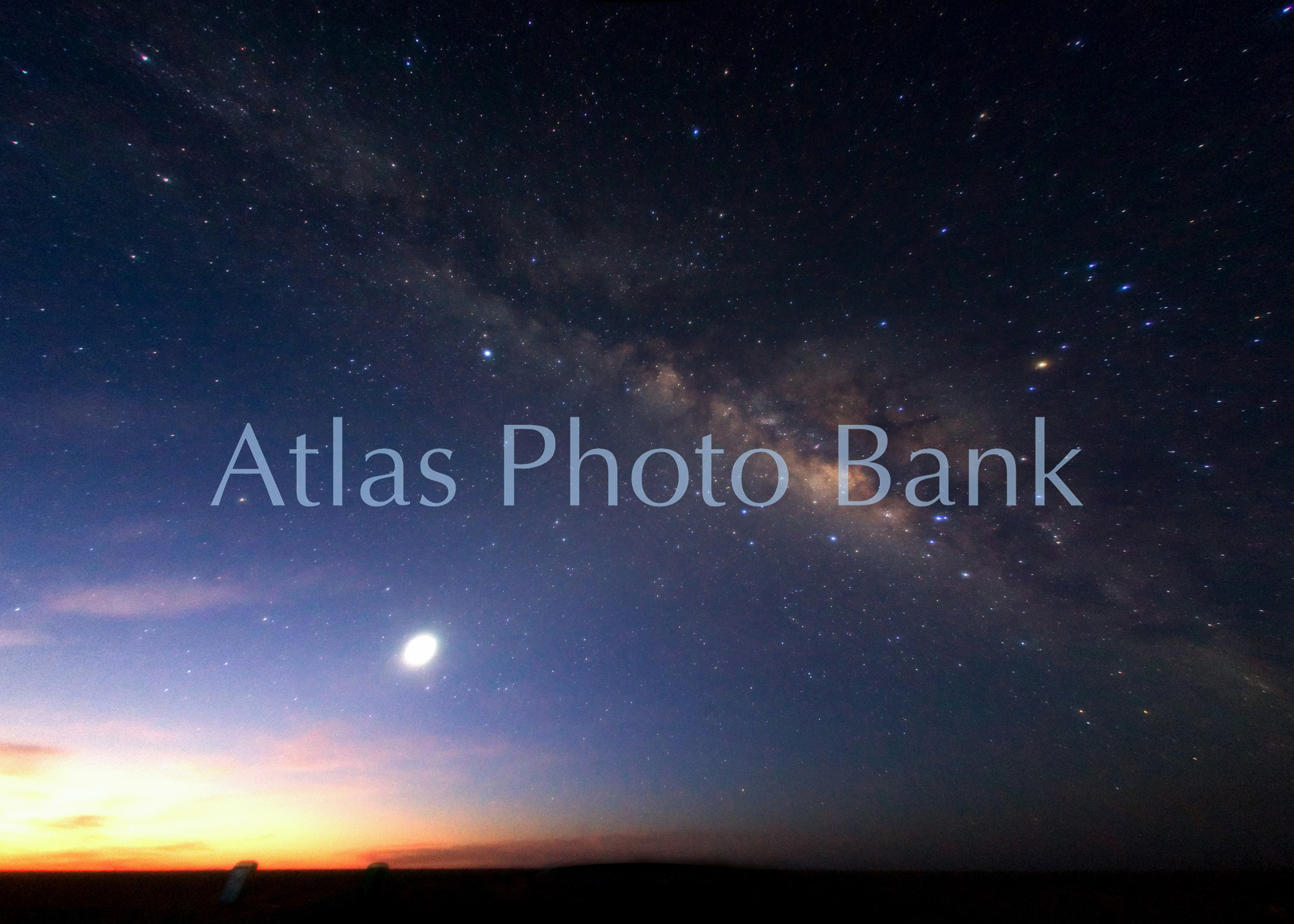 MWP-039-サハラ砂漠の夜明け･明けの明星