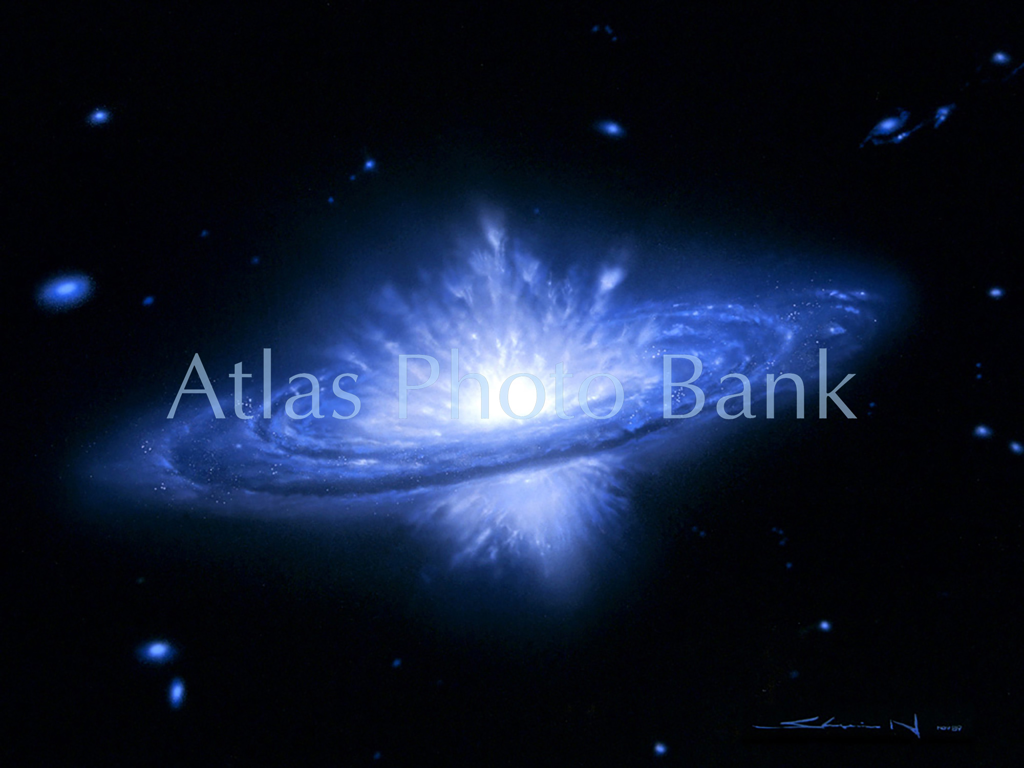 OG-017-中心が爆発銀河
