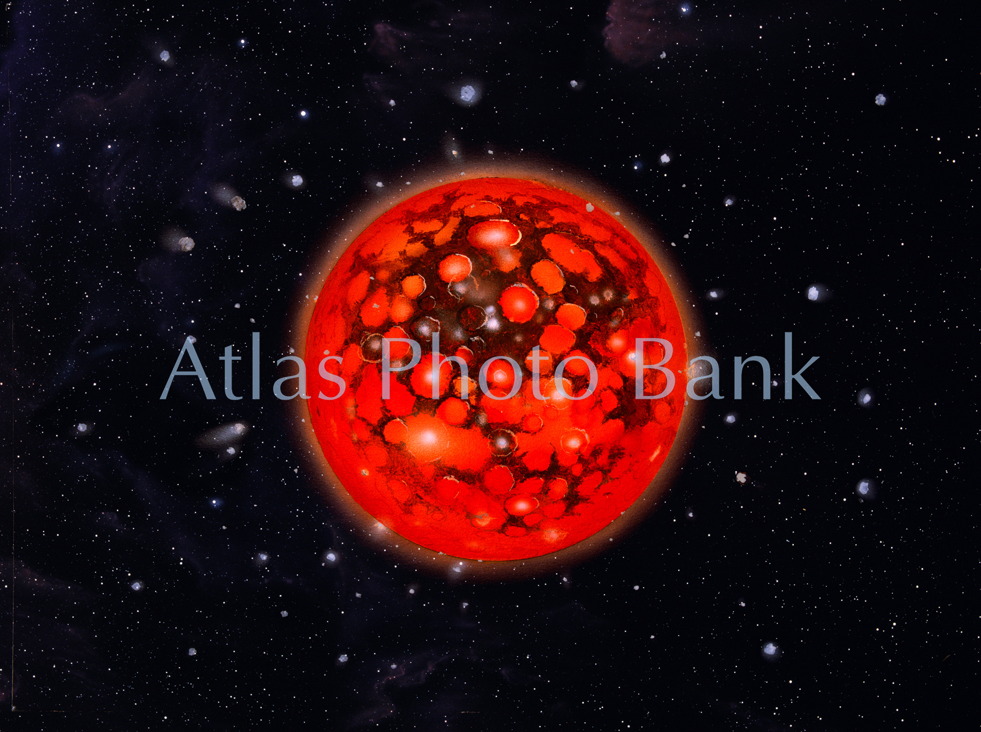 SS-049-地球の形成3-灼熱の原始惑星-原始の赤い地球