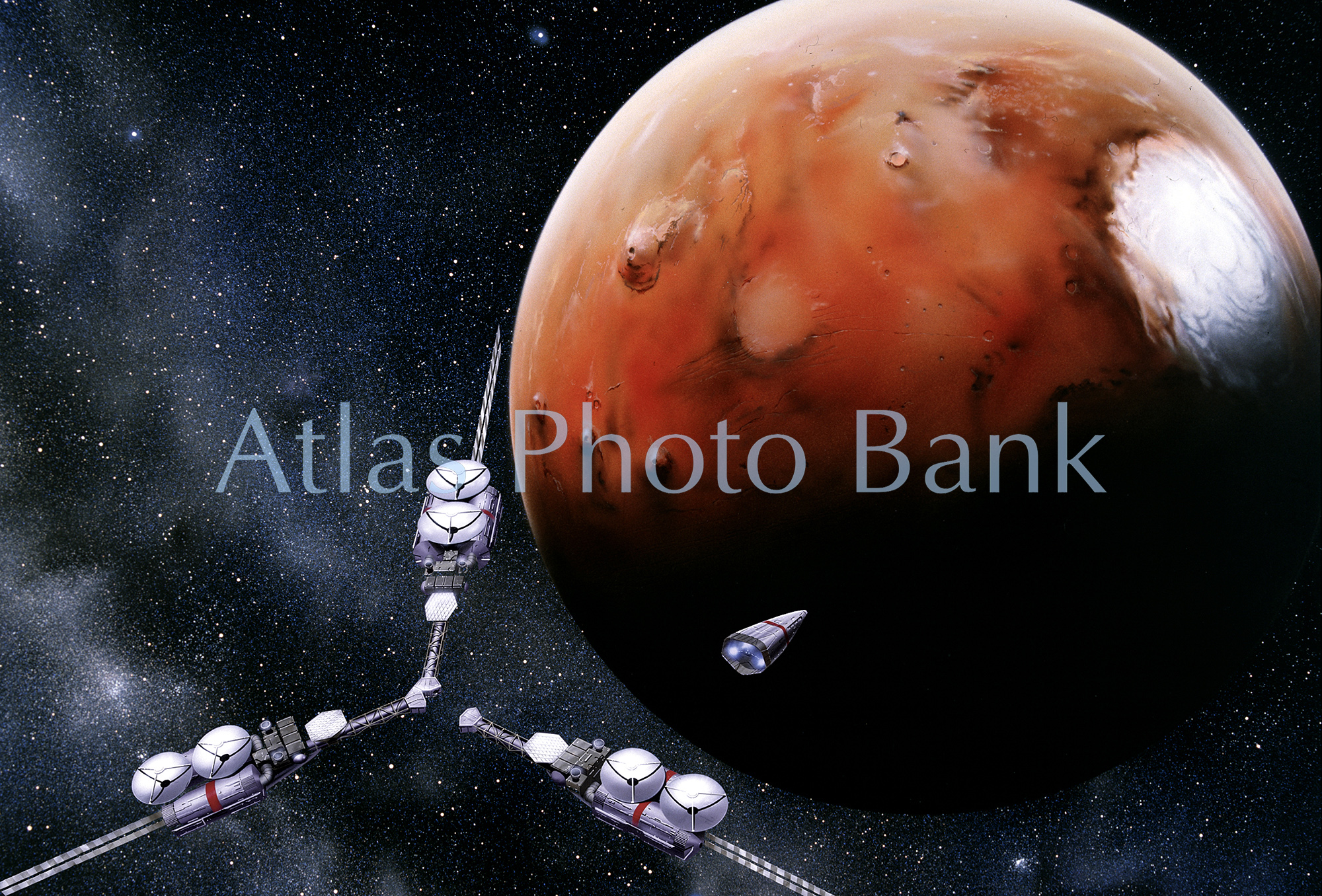 SS-084-未来の有人火星探査船
