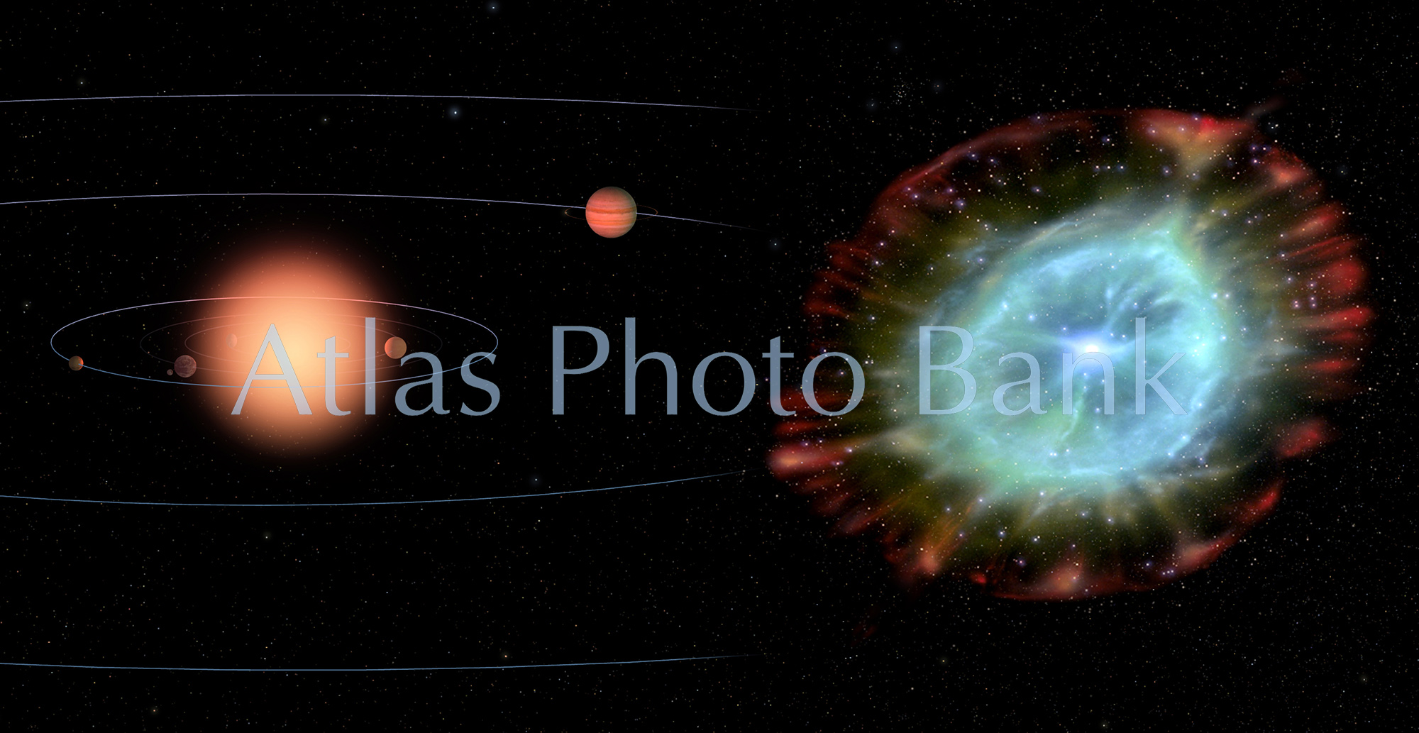 SS-217-未来の太陽-赤色巨星から惑星状星雲形成-太陽の最後2種混合