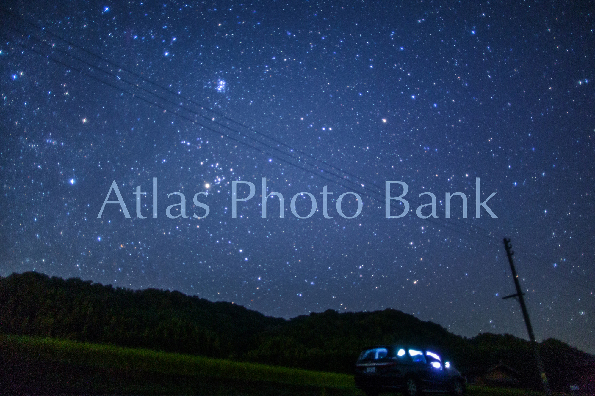 SSP-168-山中に輝く初冬の星座